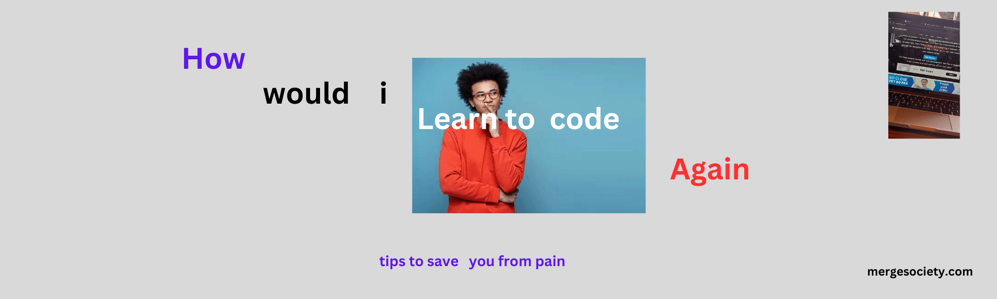 How i would learn to code  again in 2025