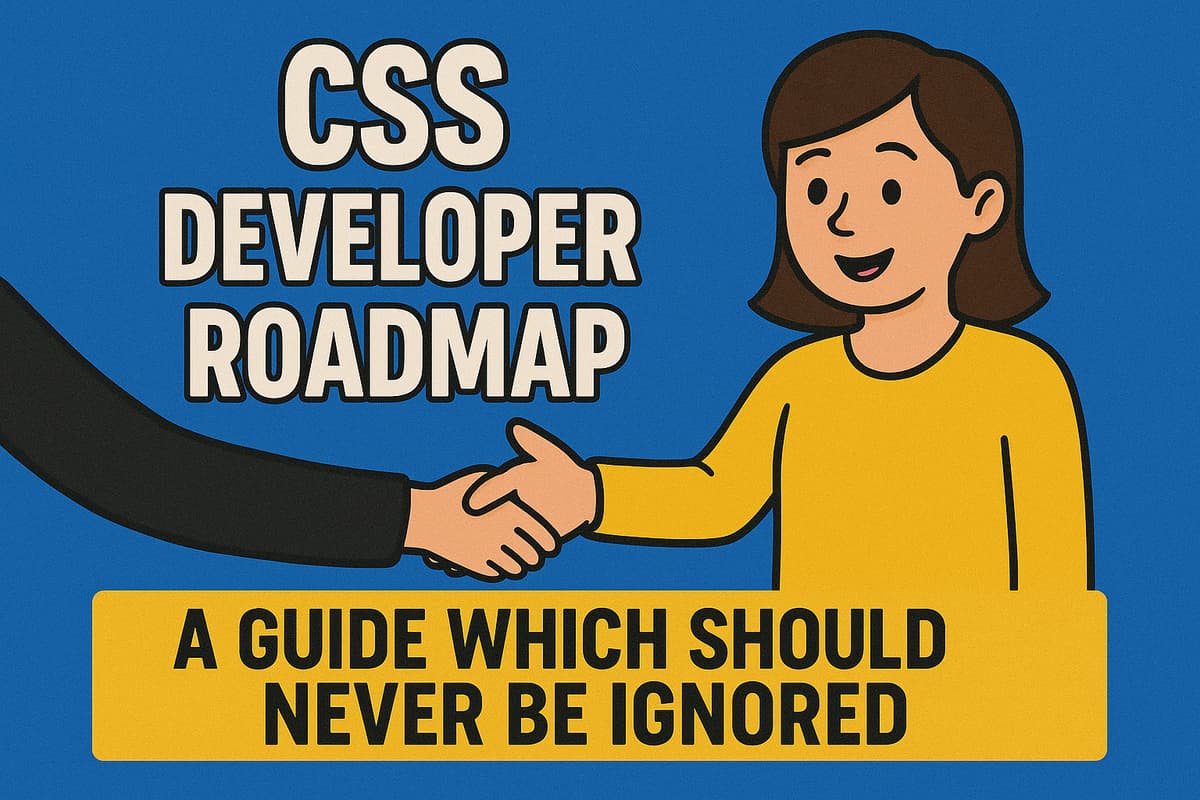 CSS Roadmap 2025 - Complete Guide to Mastering CSS