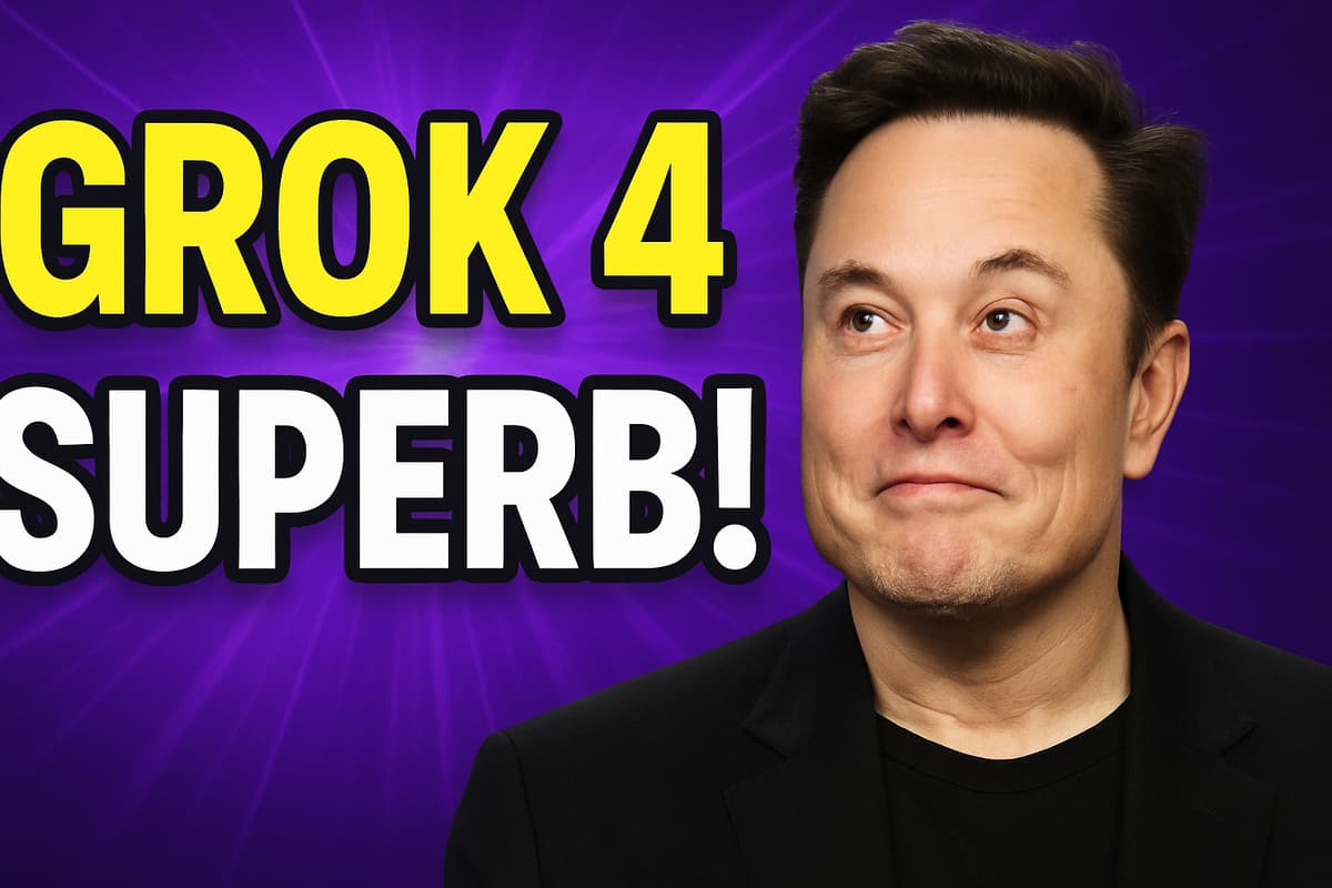 Grok 4 AI interface showing controversial chatbot responses