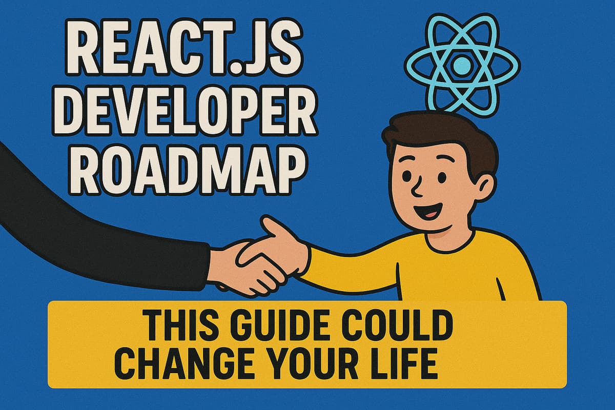 React Roadmap 2025 - Complete Guide to Mastering React
